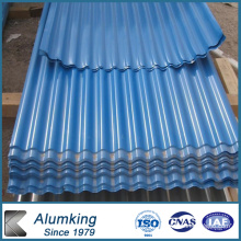 Blue Color 3105 Corrugated Aluminum Plate for Roofing